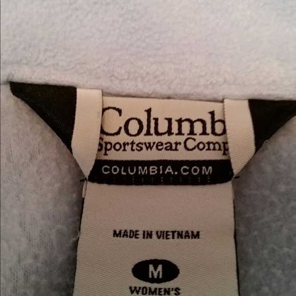 Columbia blue fleece active zipper jackets - Picture 5 of 5